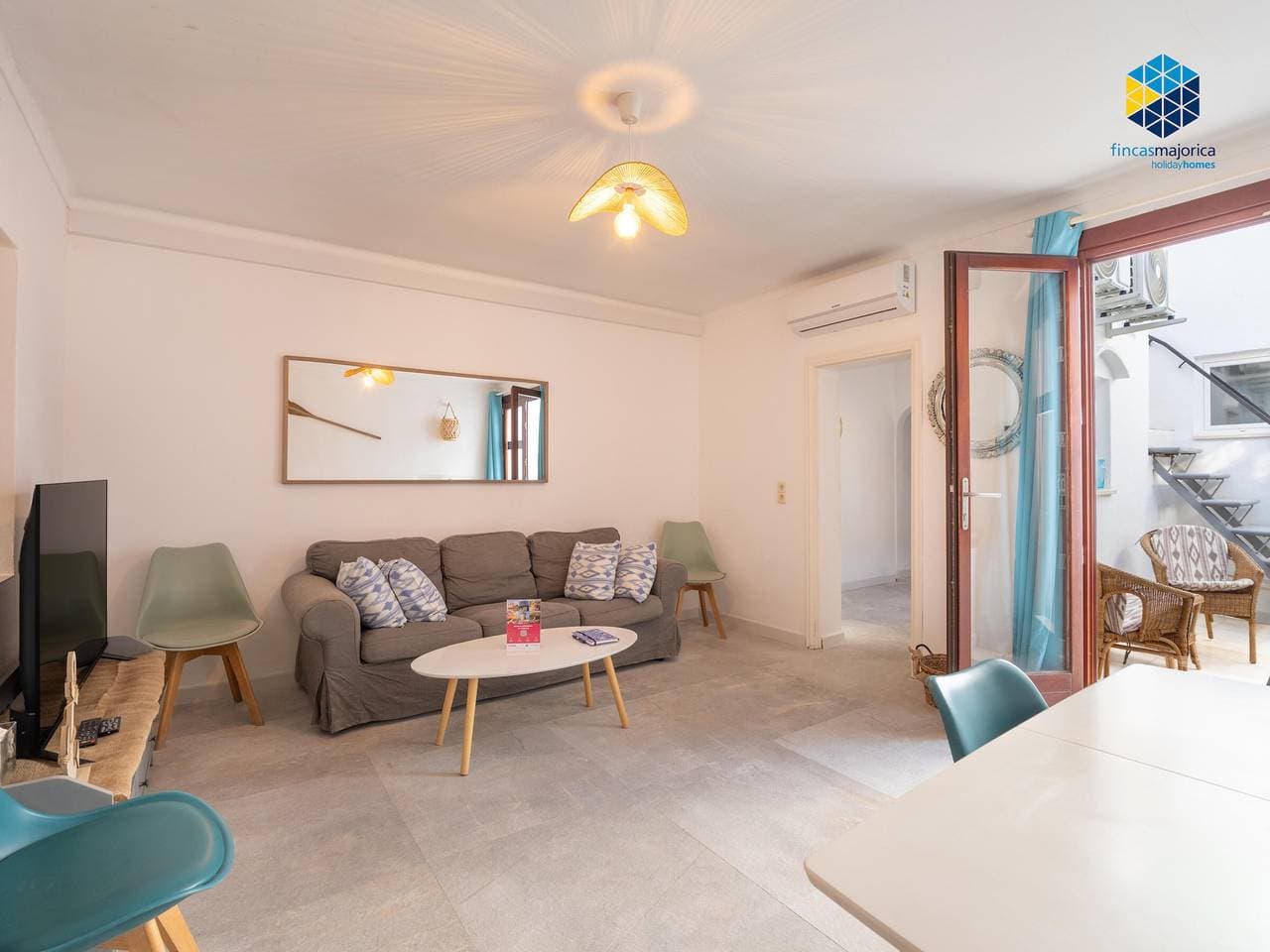 Foto 2 von 34: Gemütliches Ferienhaus in Porto Cristo, 500m vom Strand, mit Dachterrasse und Kinderbereich