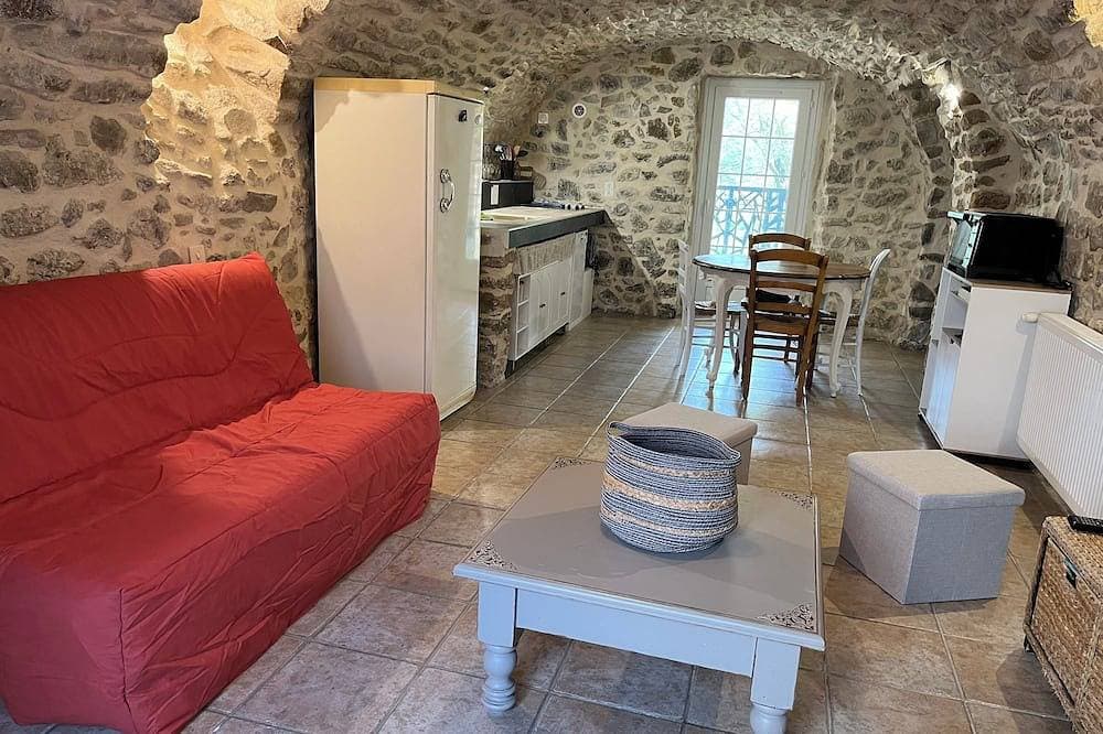 Foto 6 von 14: Gites du Bouscas La Murette 3 star rating Atypical stone arched studio apartment