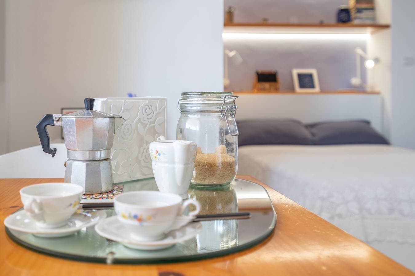 Foto 11 von 28: Ferienwohnung "Kind of Blue" mit Meerblick, WLAN und Klimaanlage