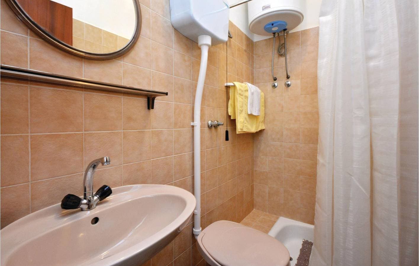 Foto 11 von 20: Gemütliche Wohnung mit Terrasse, WLAN und Parkplatz, 2,5 km vom Strand entfernt