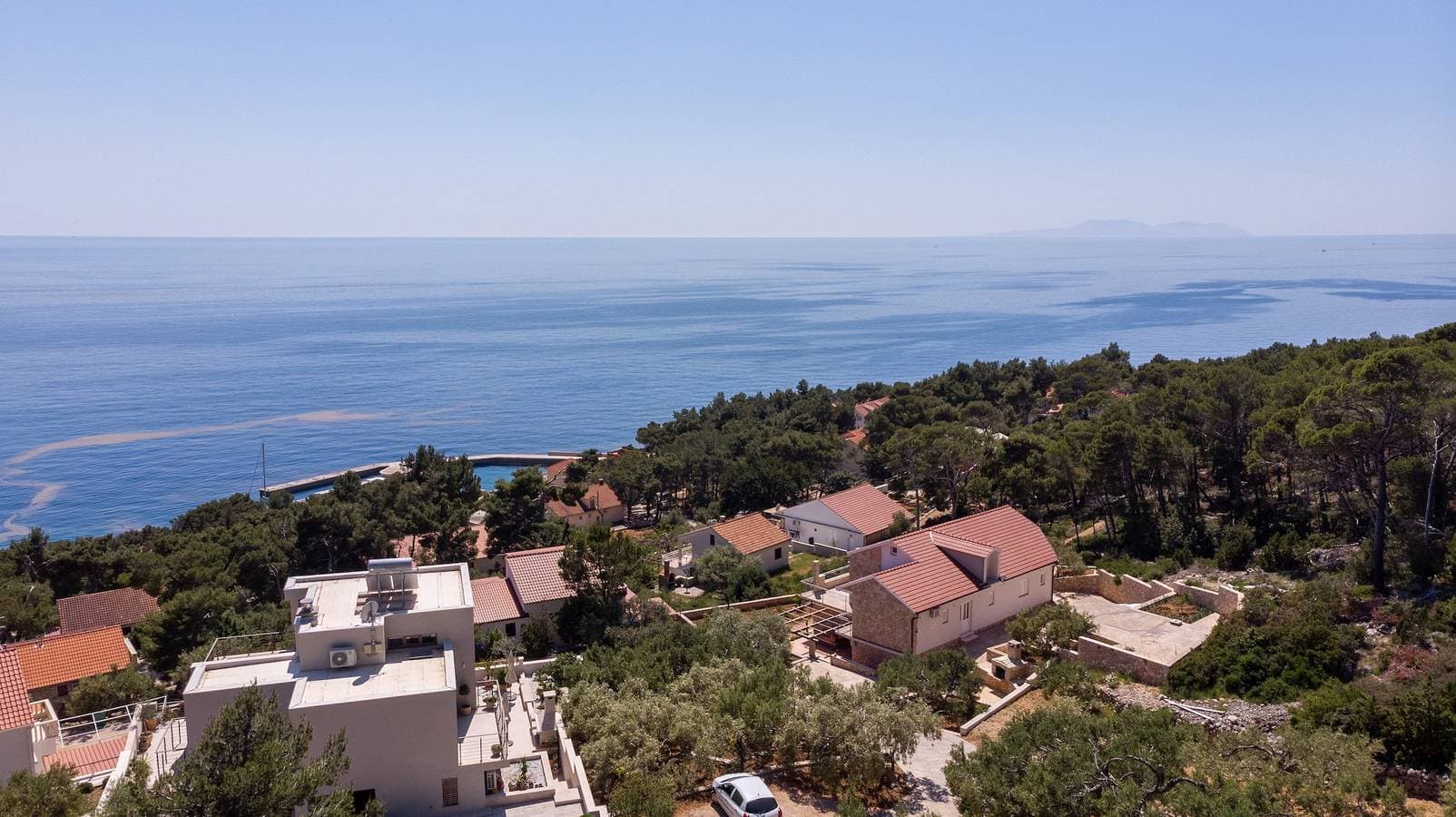 Foto 3 von 30: 1-Zimmer-Ferienwohnung mit Terrasse und Meerblick Sveta Nedilja, Hvar -a