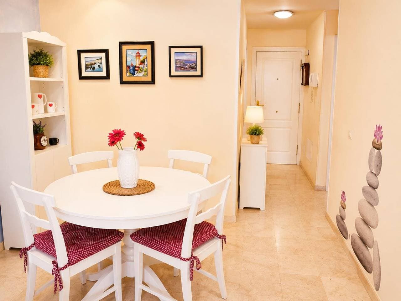 Foto 12 von 25: Oase Palm Mar - Charmante Wohnung mit Terrasse und Zugang zu Pools, nahe Strand und Annehmlichkeiten