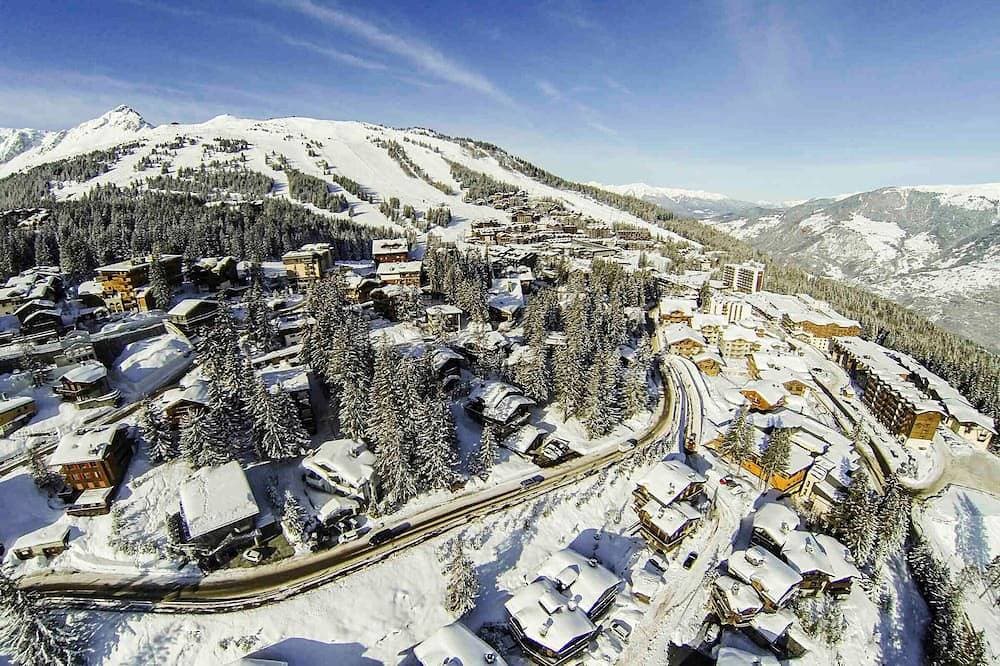Foto 12 von 17: Wunderschöne moderne Wohnung in Courchevel 1850, 3 Schlafzimmer, Sauna, Parkplatz