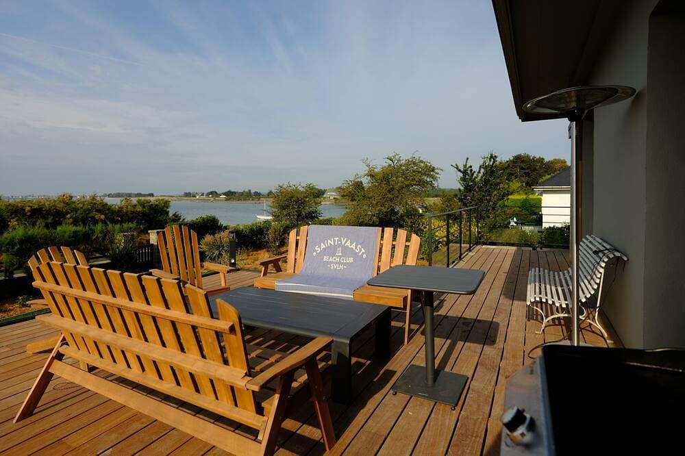 Appartement vue mer Imprenable et Accès Direct Plage 1