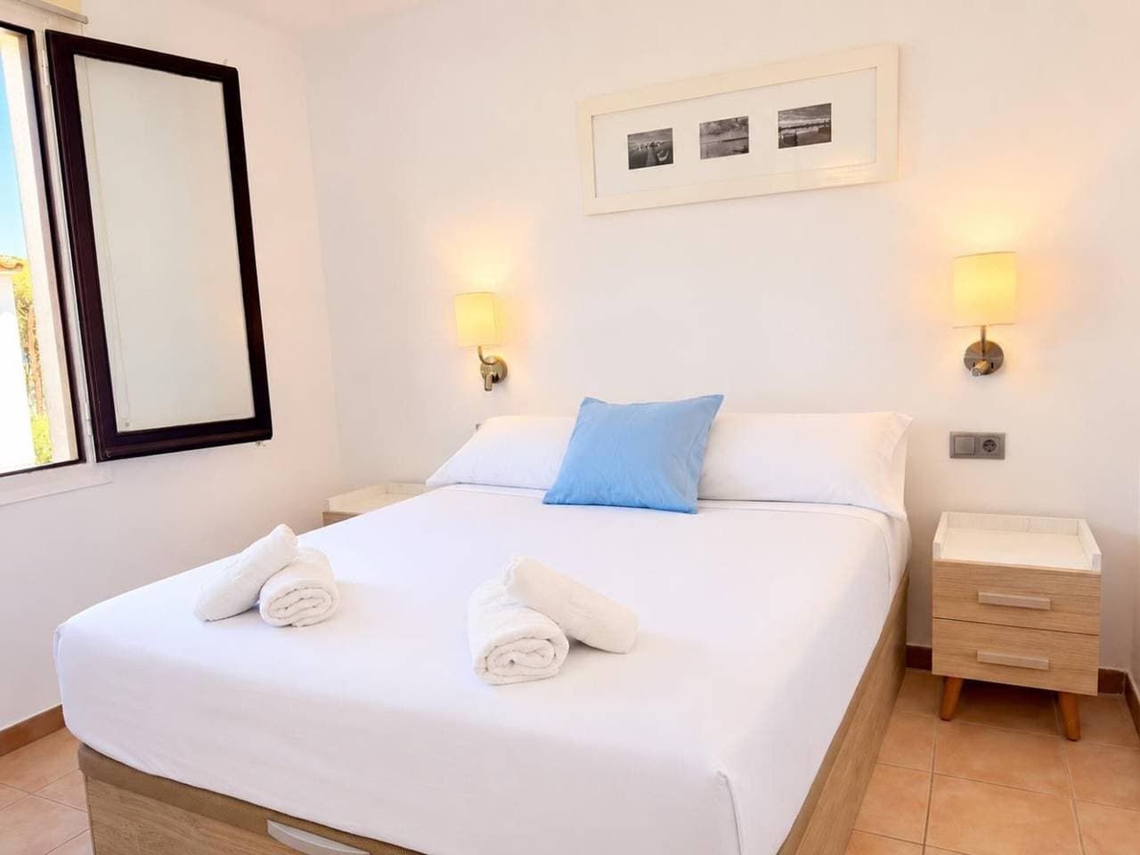 Foto 7 von 14: Neu renovierte Wohnung, 1 Min zum Strand, ruhig, 2 Schlafzimmer, Terrasse, Wi-Fi