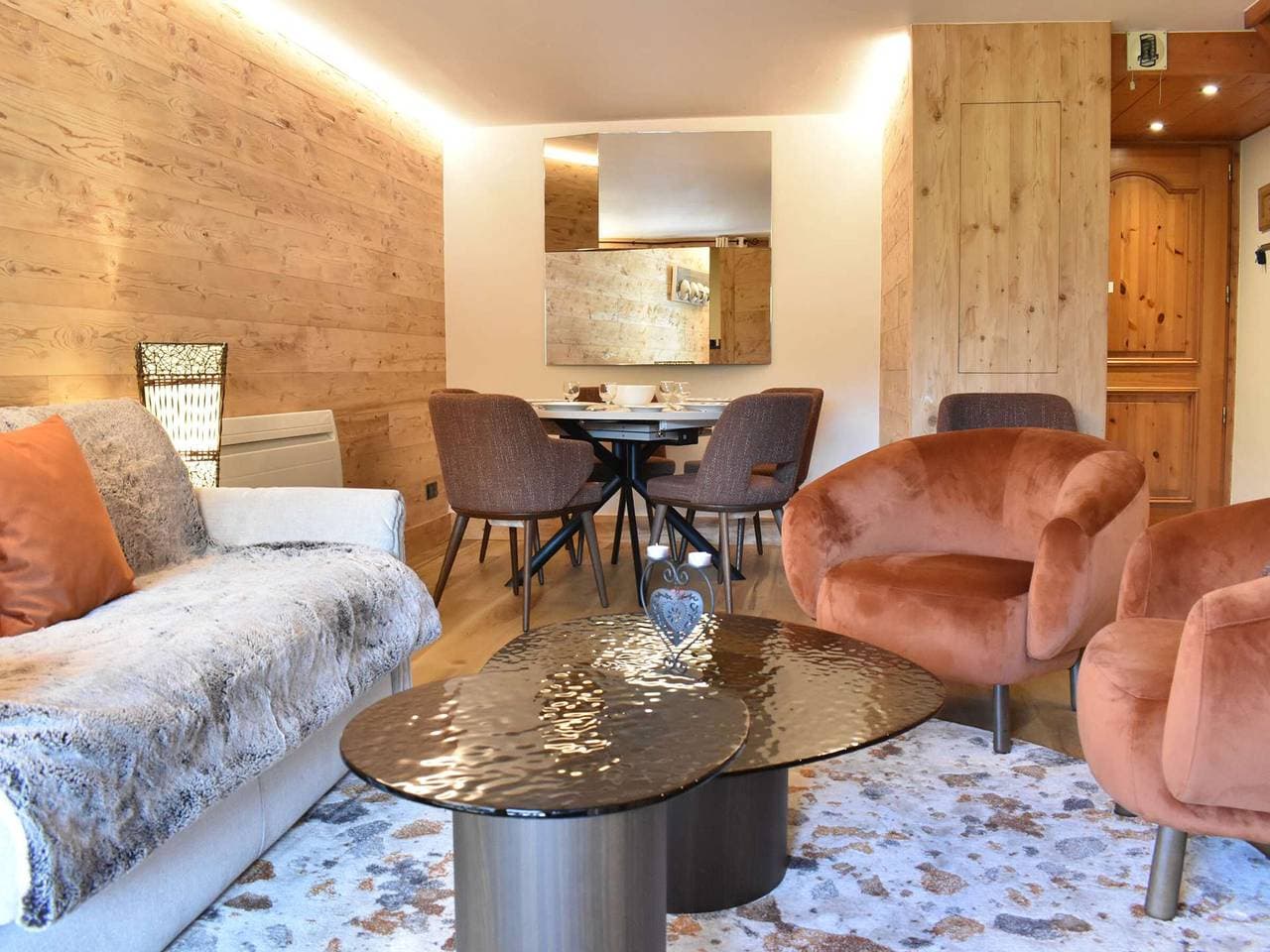 Charmante Wohnung in Méribel Village, 6 Personen, Balkon, Wifi, Parkplatz, in Liftnähe 1