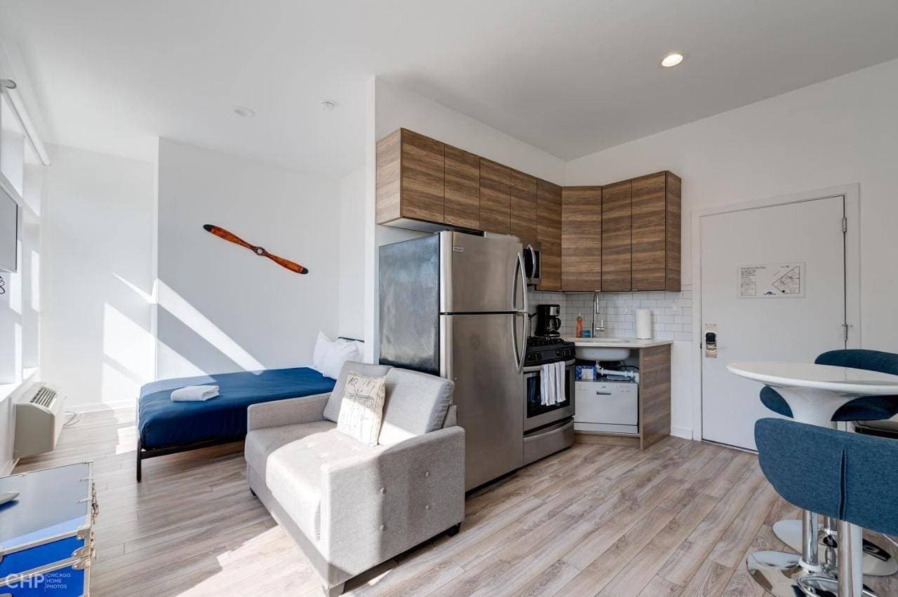 Foto 5 von 12: River West, Third Floor Chicago by 747 Lofts