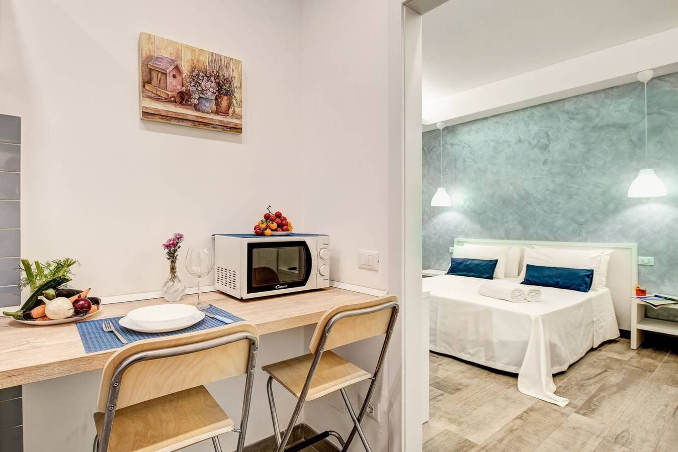Foto 8 von 12: Ferienwohnung für 2 Personen mit Balkon