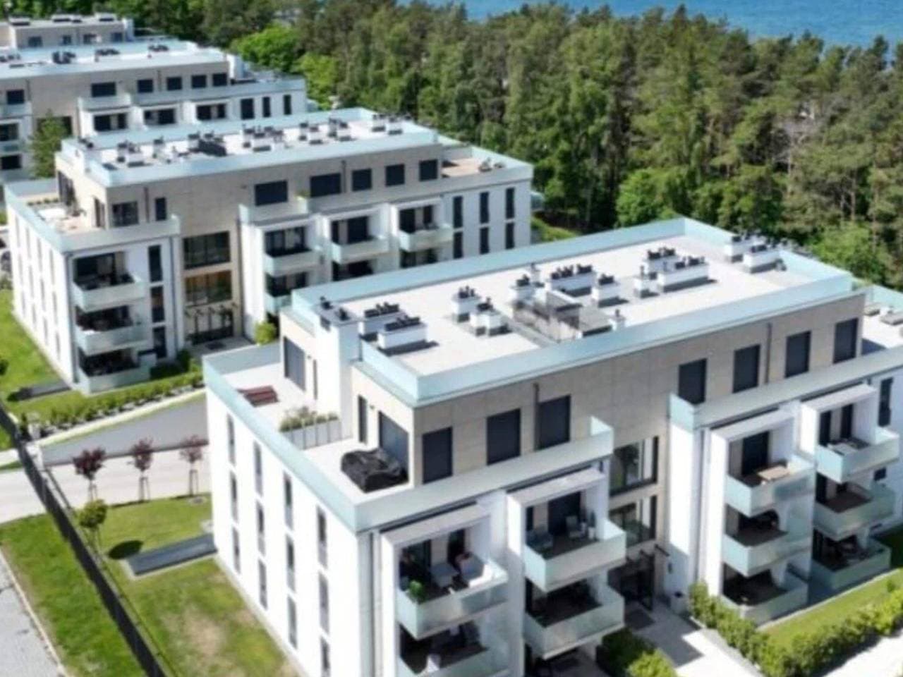 Wohnung nahe Ostsee mit Balkonblick 1