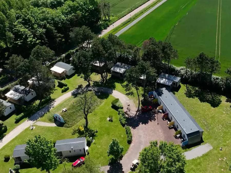 Foto 7 von 28: Flower Camping Le Rompval - Unterkunft 2 personen - Camp Etoile 4m² - speziell für Wanderer / Radfahrer
