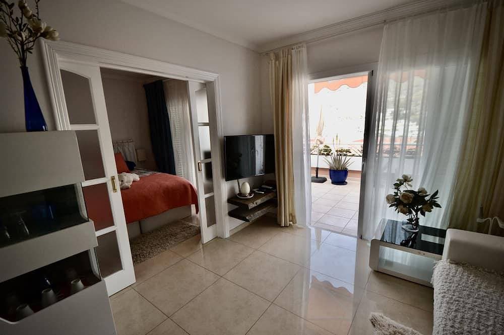 Foto 4 von 17: Apartment with communal swimming pool in Playa de Mogan - Paraiso