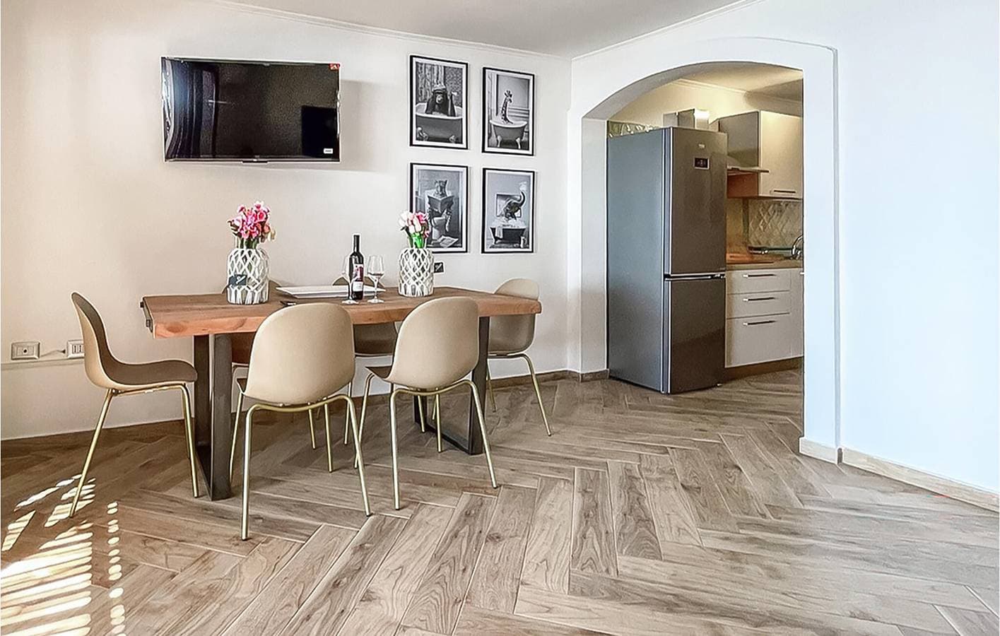 Foto 5 von 33: Apartment mit Meerblick, Terrasse, WLAN und Parkplätzen an der Straße – 600 m vom Strand entfernt