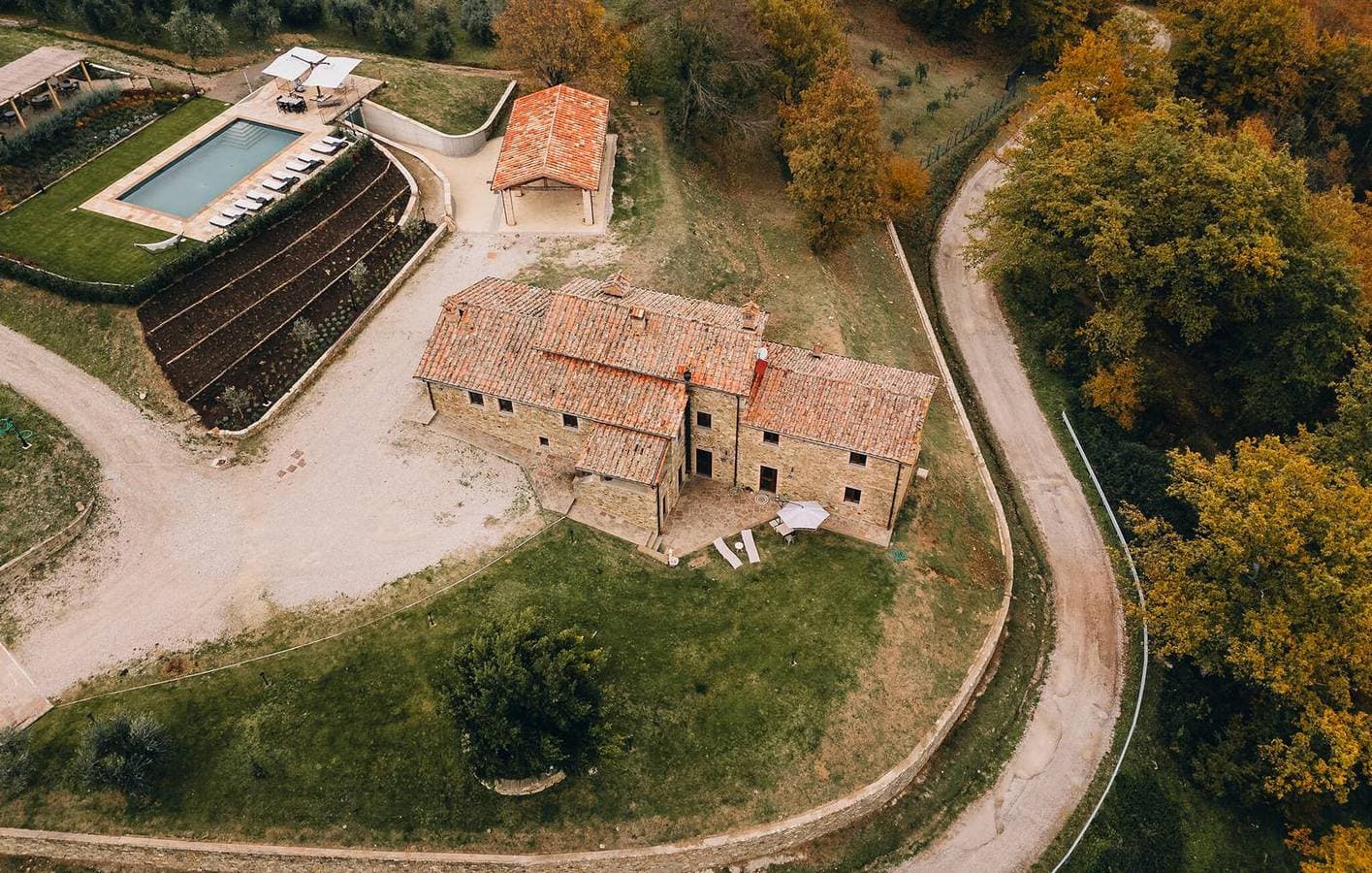 Foto 11 von 37: Gemütliche 315 m² große Wohnung mit Pool und Garten, 1 km vom Tiber entfernt