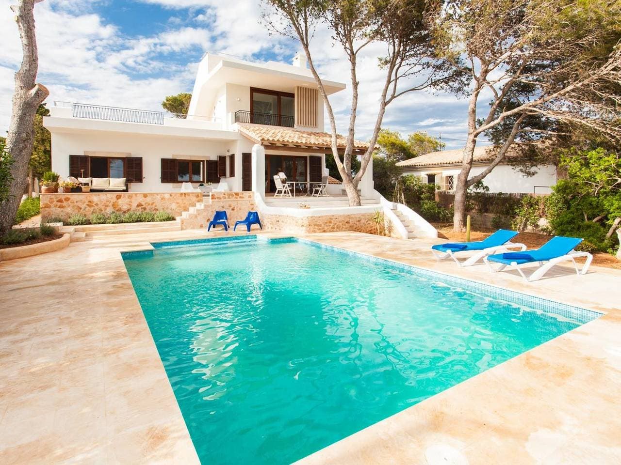 Villa Estrella Sea View. Moderne Villa für 6 Personen in Cala Figuera, Mallorca 1