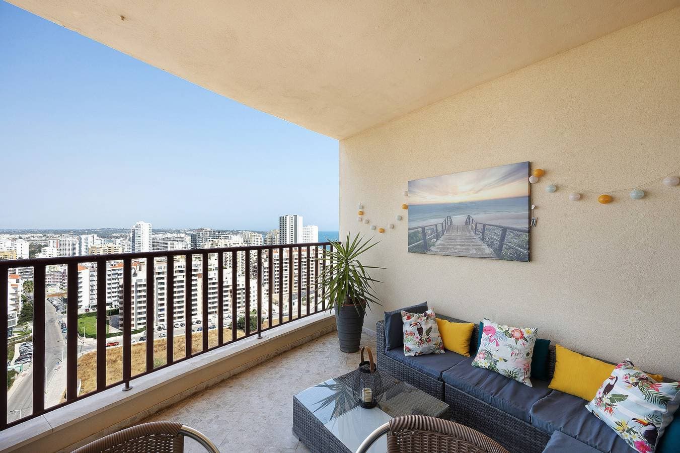Foto 2 von 27: Ferienwohnung 'Sunny Escape' mit Meerblick, WLAN und Klimaanlage