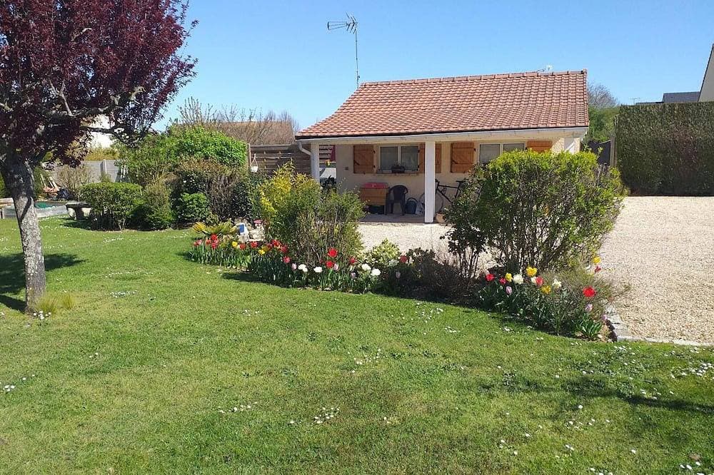 Foto 10 von 17: Gemütliches Studio in der Normandie mit Terrasse, Klimaanlage, Parkplatz und Haustiere erlaubt