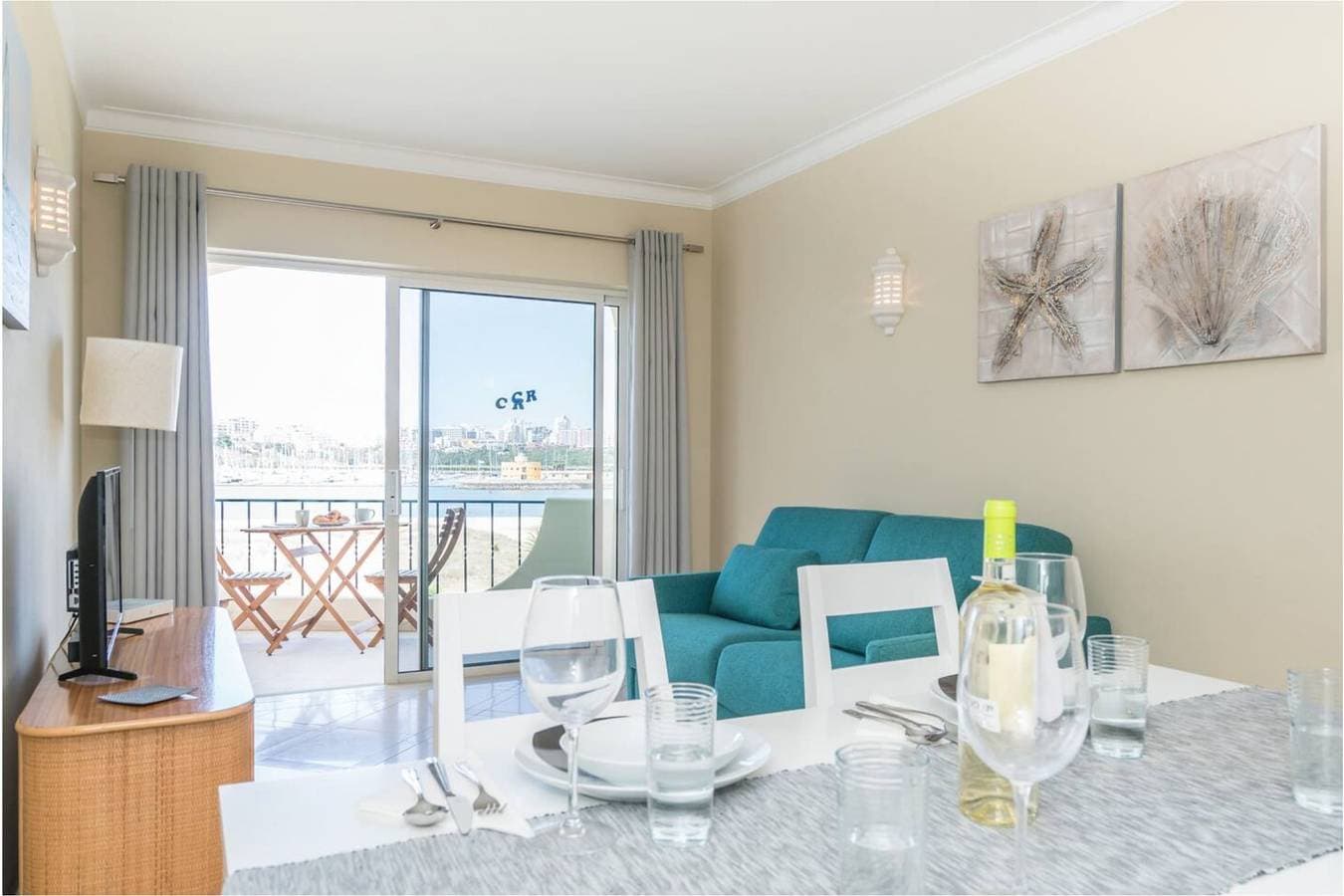 Foto 6 von 14: Ein-Schlafzimmer Apartment mit Meerblick Clube Rio Ferragudo