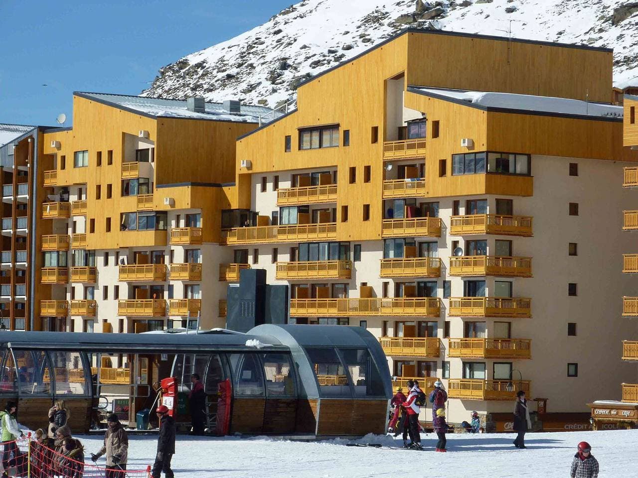 Foto 8 von 10: Val Thorens - Renovierte 2-Zimmer-Wohnung für 4 Pers. im Zentrum