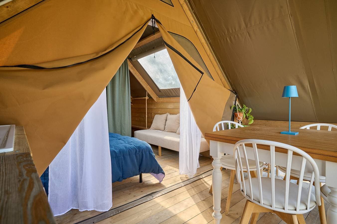 Foto 6 von 20: Glamping 'Tenda Safari Vicino Al Mare' mit Gemeinschaftsgarten, Wi-Fi und Klimaanlage