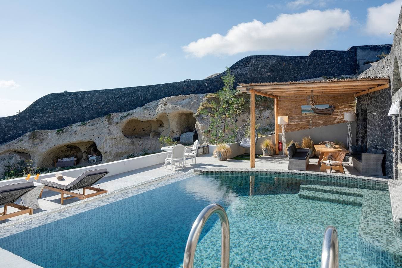 Foto 3 von 34: Ferienwohnung 'Santoneta Luxury Private Caves' mit Meerblick, privatem Pool und Wi-Fi