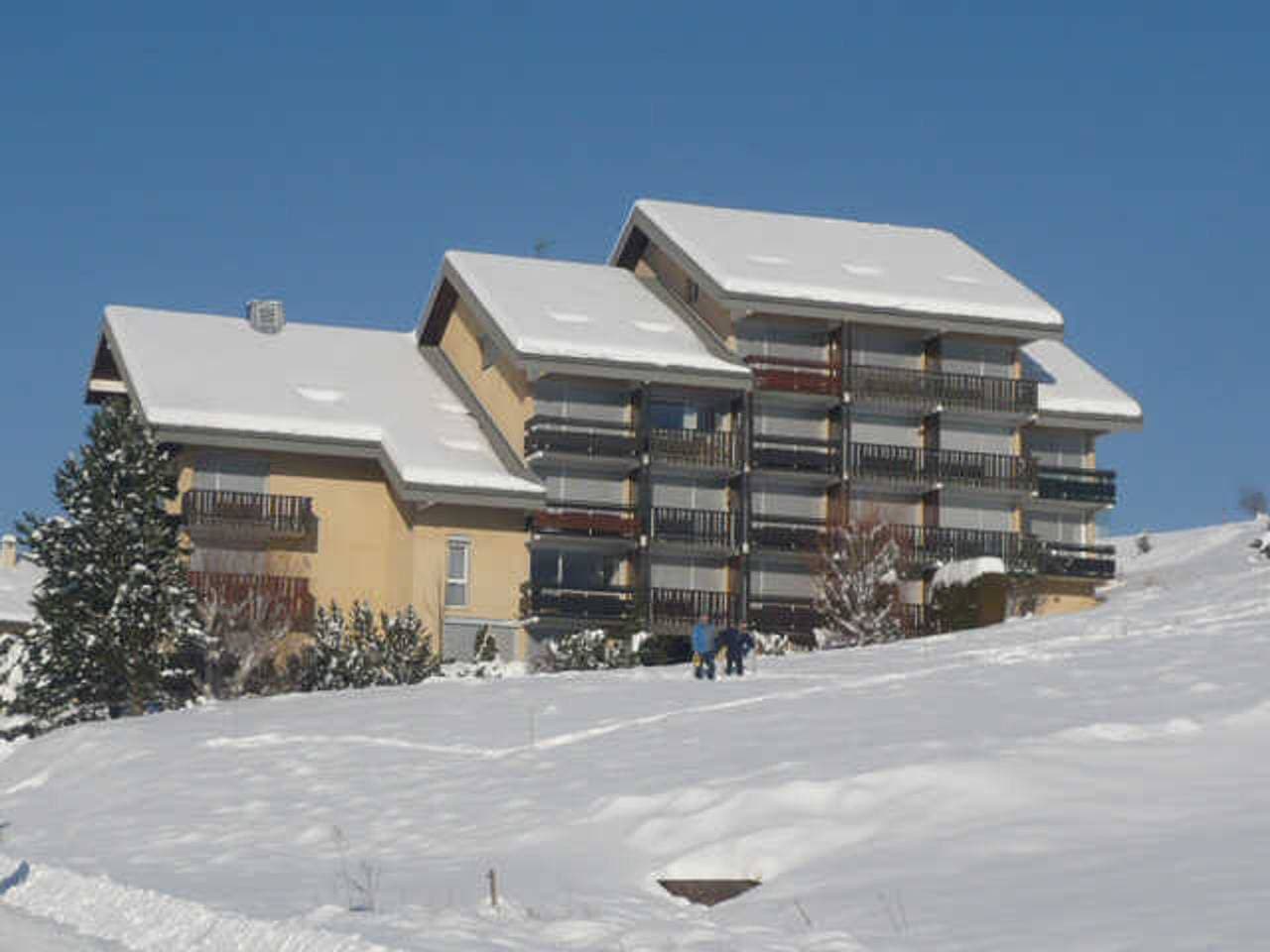 Foto 12 von 12: Studio-Kabine mit Balkon, Bergblick nahe Dorfzentrum