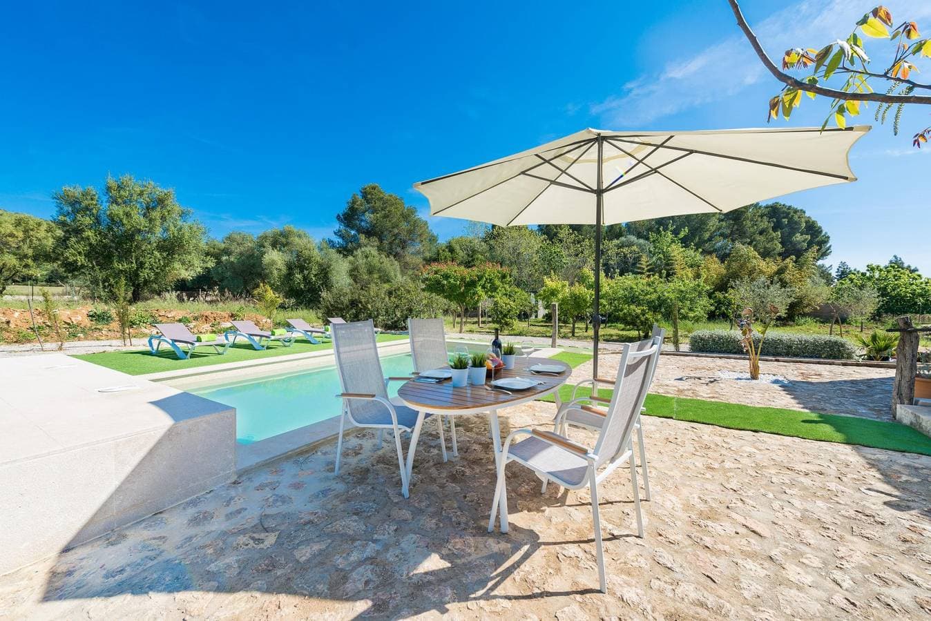Foto 6 von 47: Son Ferragut - Ferienhaus mit privaten Pool in Sa Pobla. WiFi gratis