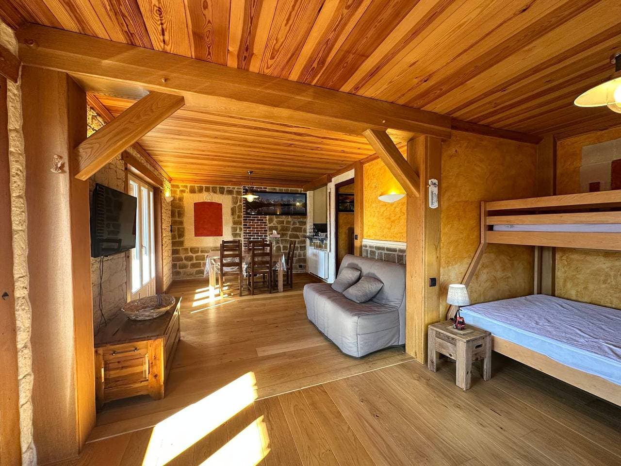 Foto 5 von 11: Gemütliche Wohnung im Zentrum von Villard de Lans für 4 Pers, Balkon