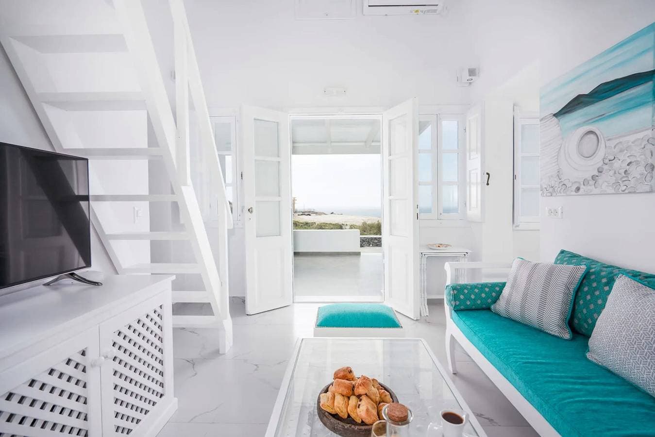 Foto 11 von 39: Villa für 6 Personen mit Balkon
