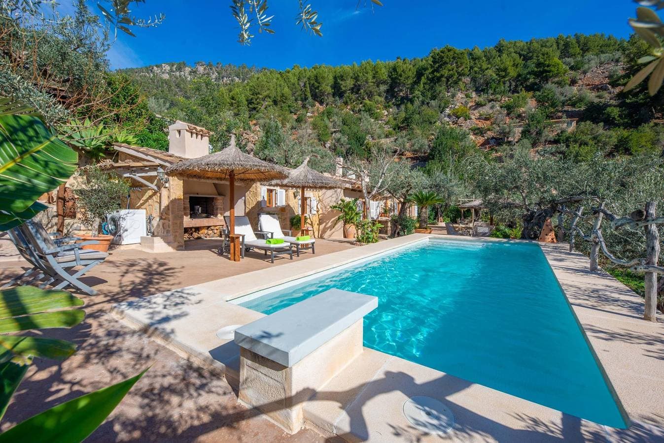 Foto 2 von 47: Ses Begudes - Ferienhaus mit privaten Pool in Fornalutx. WiFi gratis.