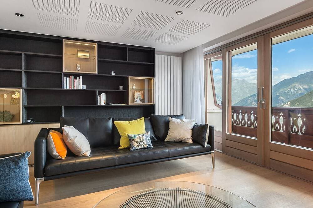 Foto 7 von 17: Renovierte 3-Zimmer-Wohnung, Courchevel 1850, mit Balkon und Parkplatz
