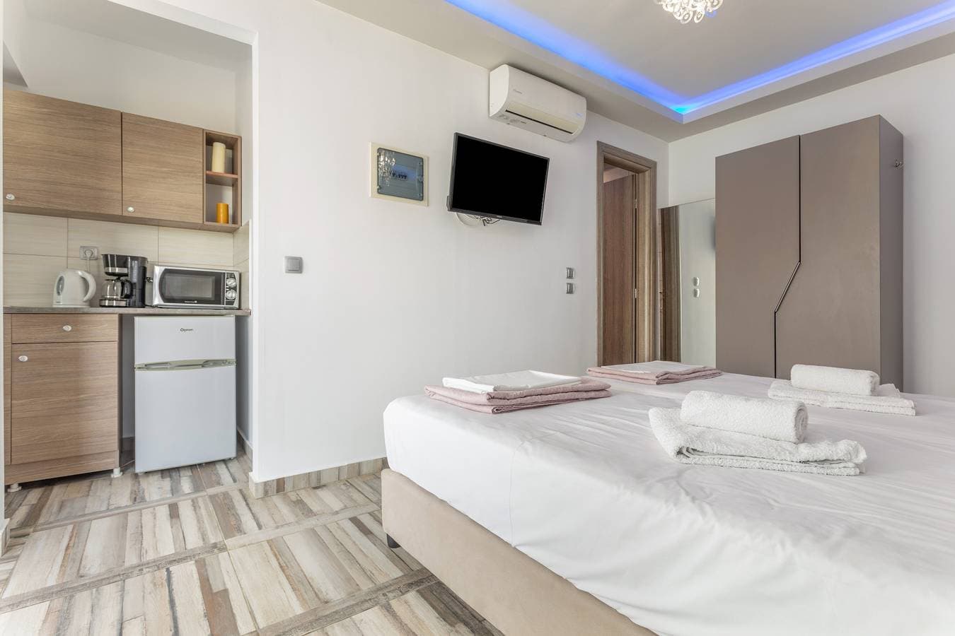 Foto 7 von 26: Einzimmerwohnung "Villa Dionysia S2" in Strandnähe mit Gemeinschaftspool und WLAN
