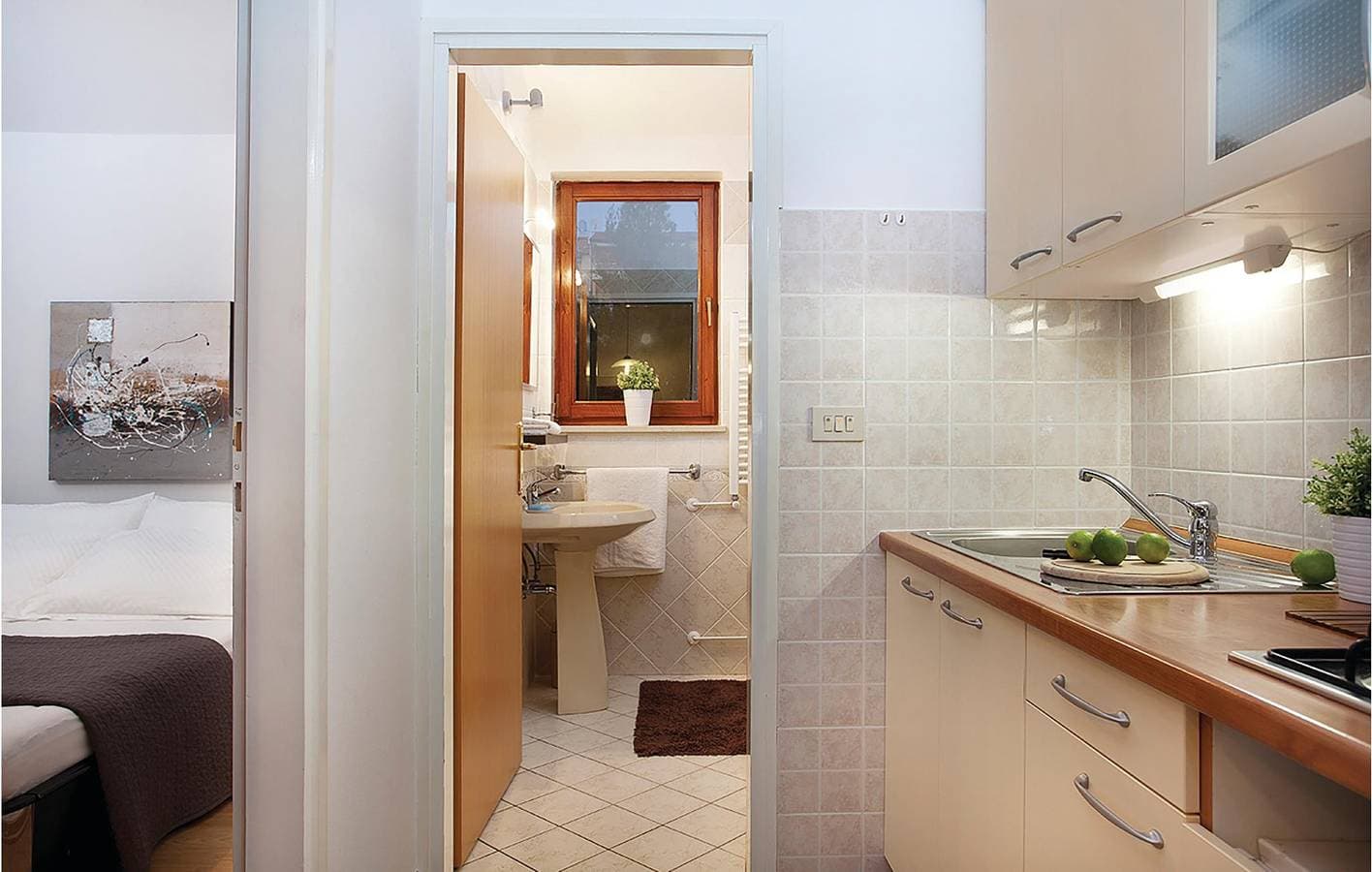 Foto 9 von 19: Gemütliche Ferienwohnung mit Terrasse, WLAN und 600 m zum Strand