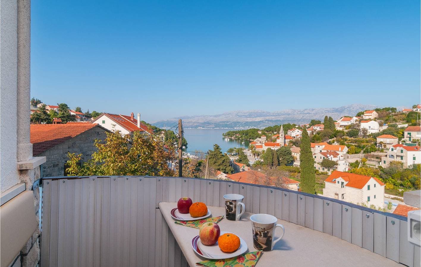 Foto 6 von 26: Apartment mit Meerblick, Terrasse, WLAN und Parkplatz – 1,5 km zum Strand