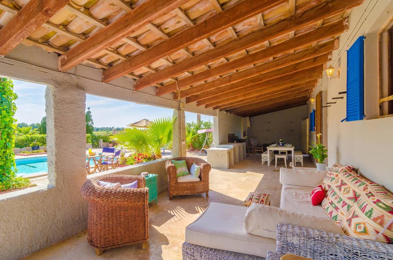 Foto 8 von 34: Torre Marina - Ferienhaus mit privaten Pool in Sa Ràpita. WiFi gratis