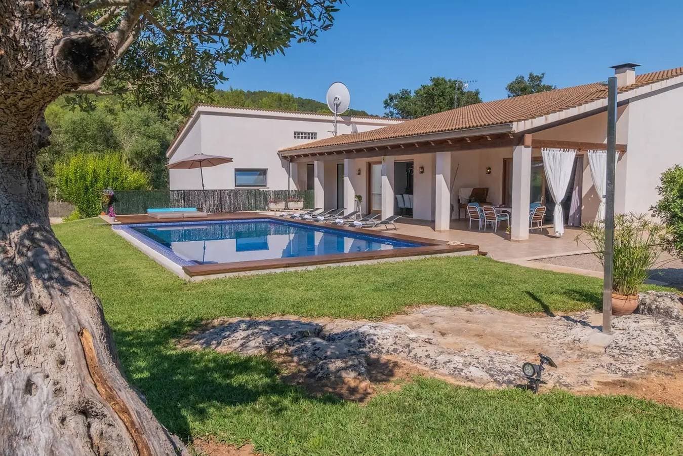Foto 6 von 25: Villa 'S'Alzinar' mit Bergblick, WLAN und Klimaanlage