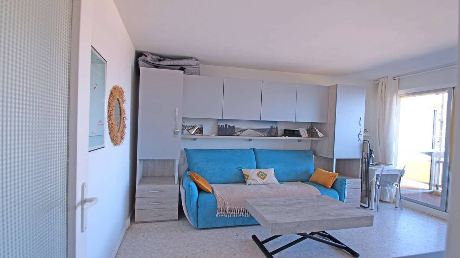 Foto 3 von 8: Studio 2 personen – Meerblick – Klimaanlage – WiFi – Innenstadt – Nahe dem Strand – Sainte Maxime – 3*
