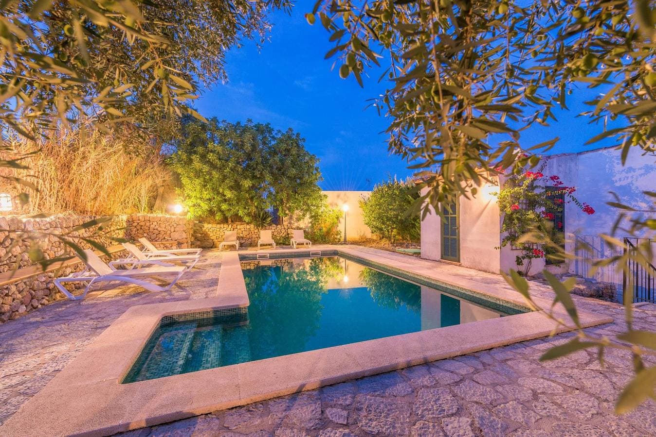 Foto 2 von 42: Ca N'Abrines - Ferienhaus mit privatem Pool in Lloseta. Kostenloses W-Lan