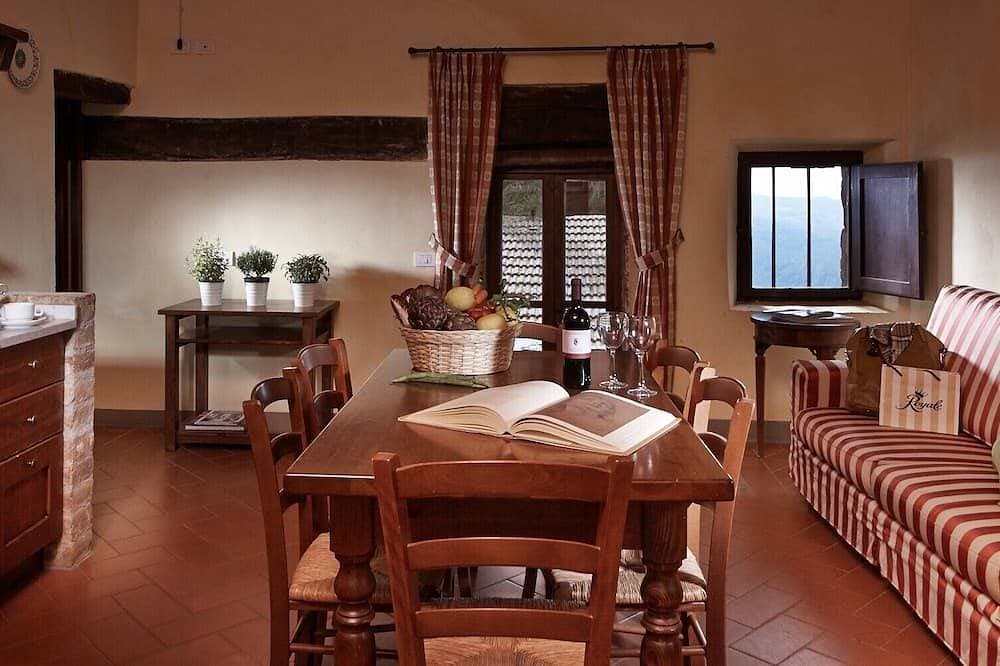 Foto 11 von 16: Valle – Panoramische Ferienwohnung mit Pool in den toskanischen Hügeln