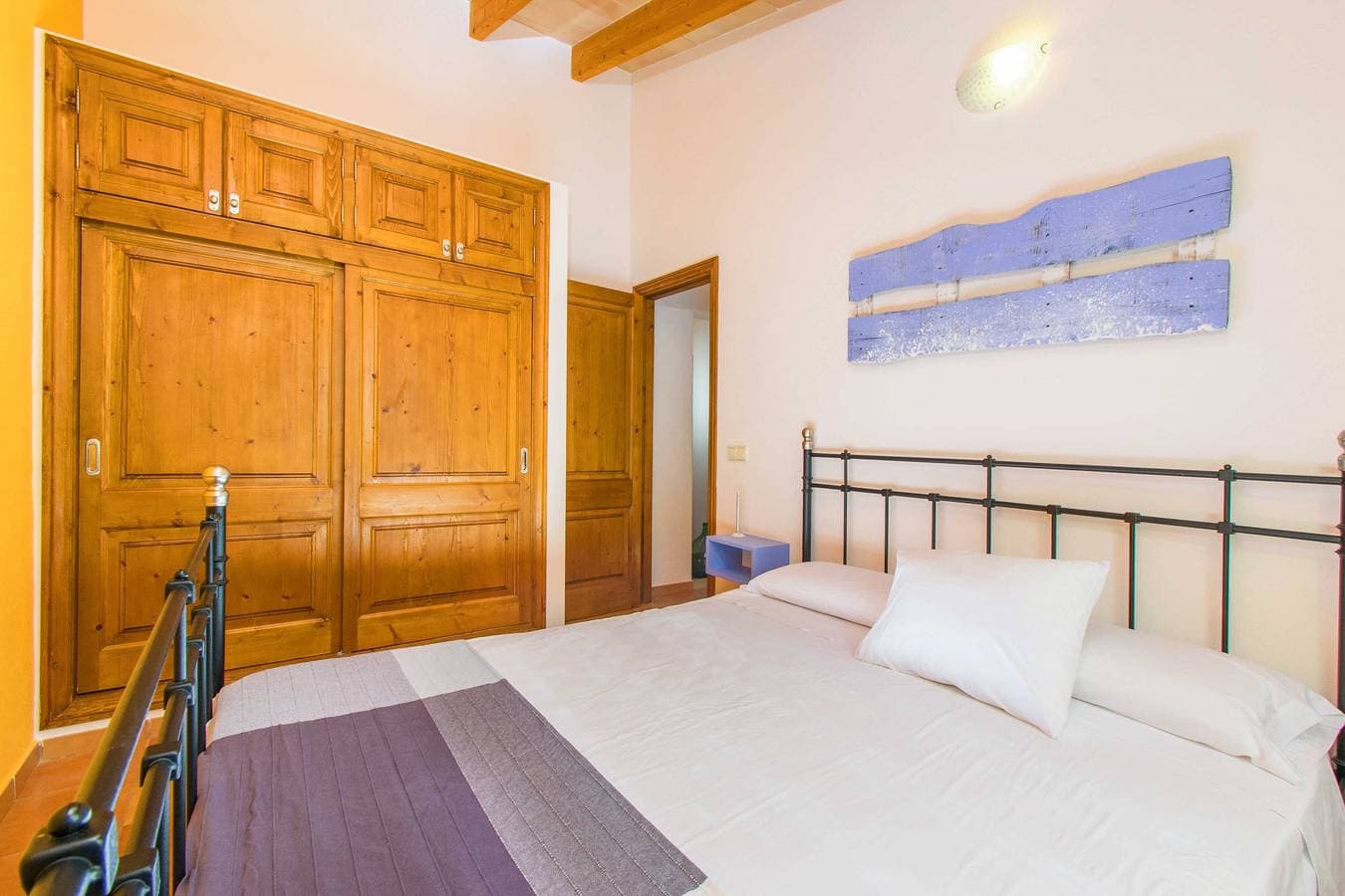 Foto 12 von 24: Son Vado typisch mallorquinische Finca für 4 Personen in Santa Margarita mit Pool