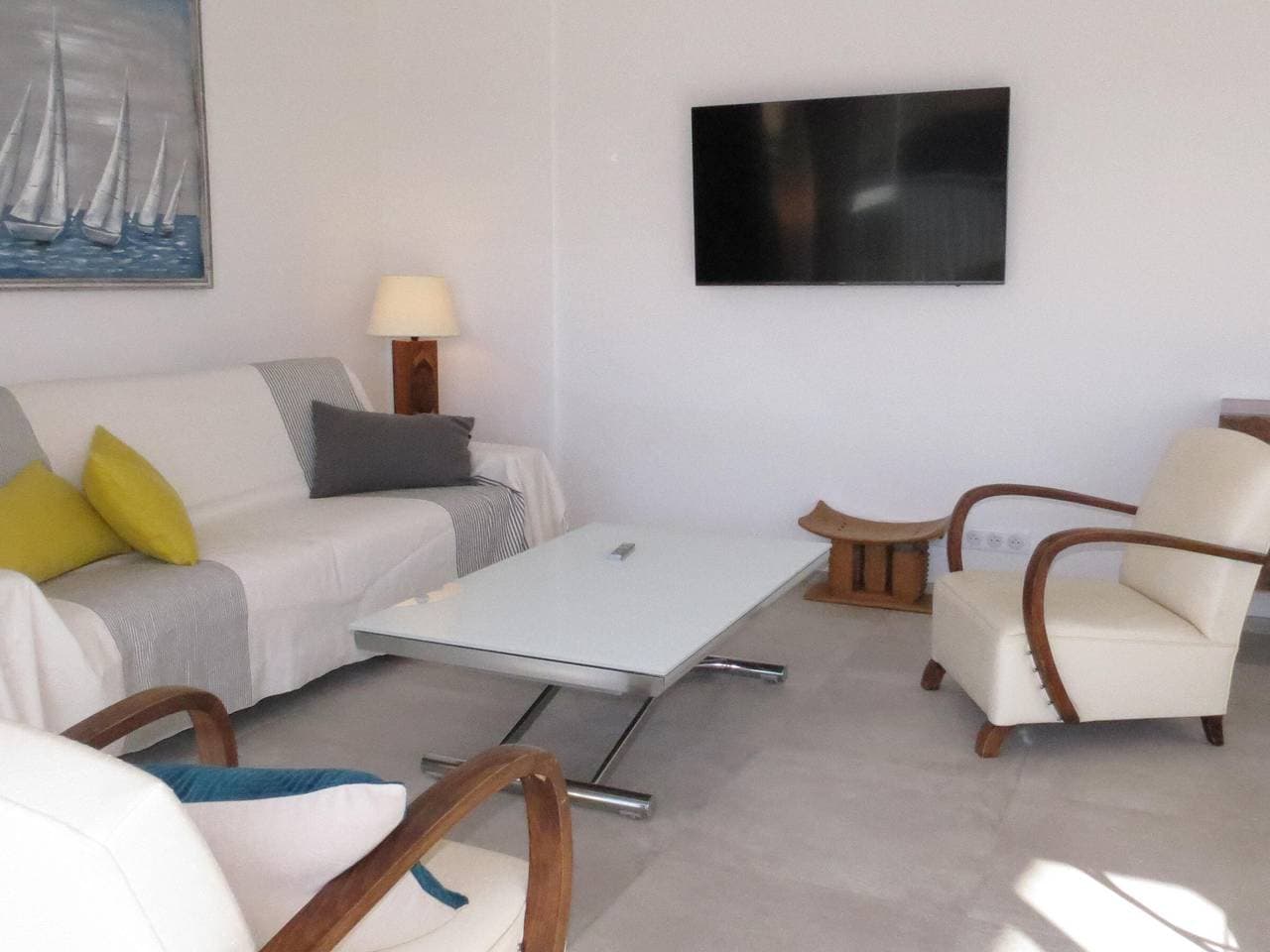 Foto 6 von 15: Renovierte 3-Zimmer-Wohnung mit Terrasse, Klimaanlage, WLAN und Garage in Sainte-Maxime