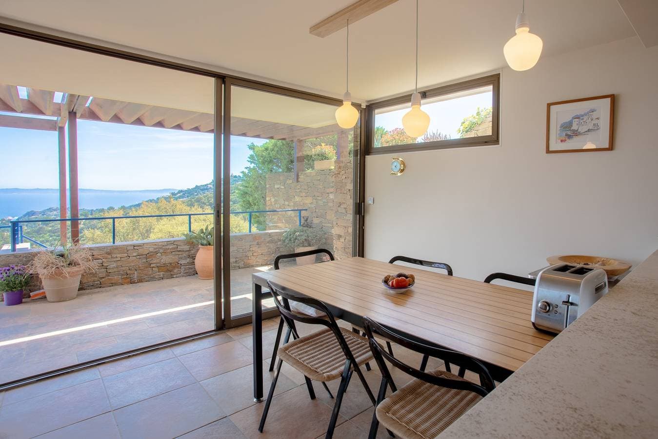Foto 9 von 25: Ferienhaus mit Meerblick, privatem Pool und Klimaanlage