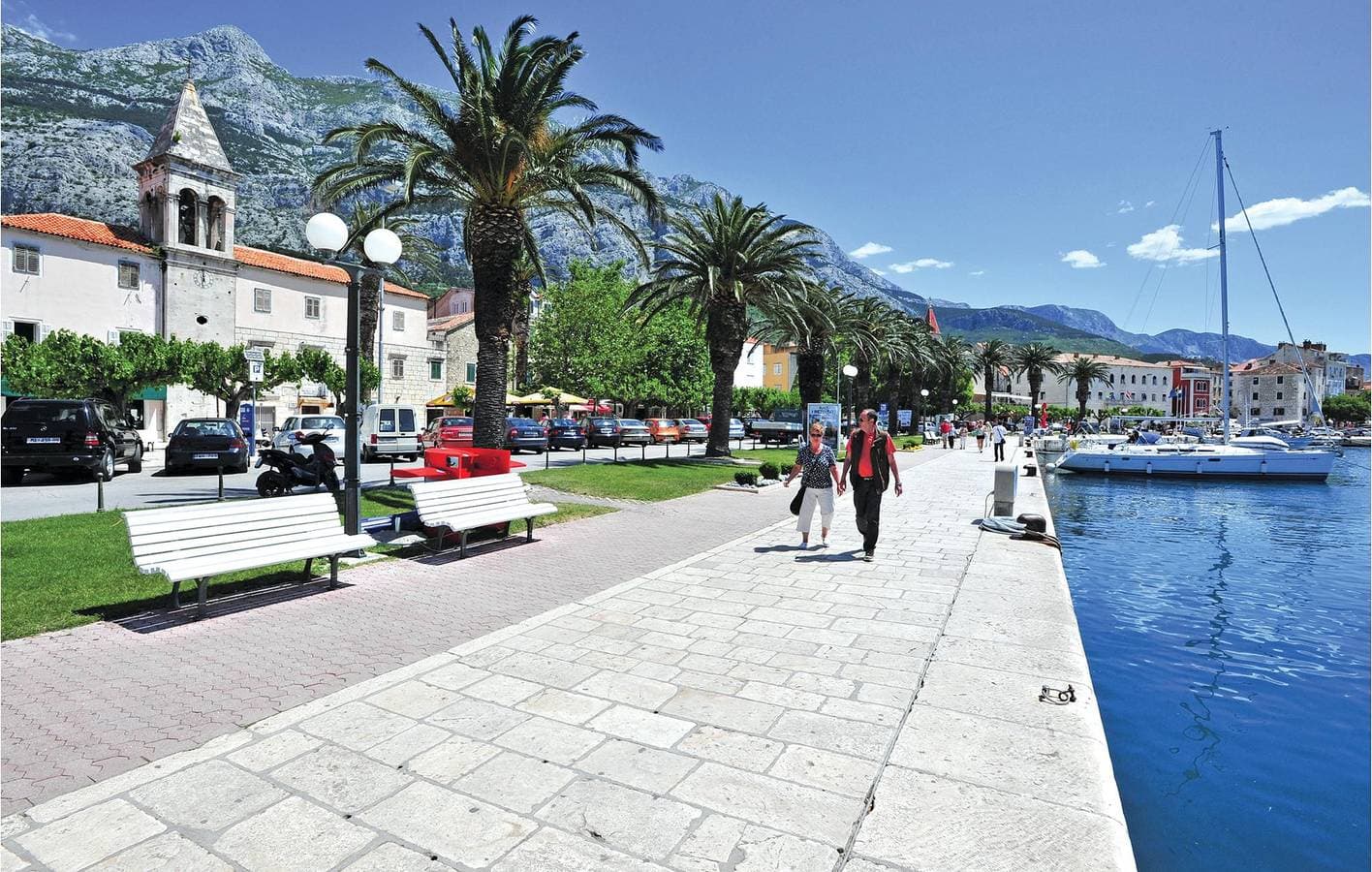 Foto 12 von 16: Gemütliche Ferienwohnung mit WLAN und Terrasse, 800 m von der Küste in Makarska entfernt