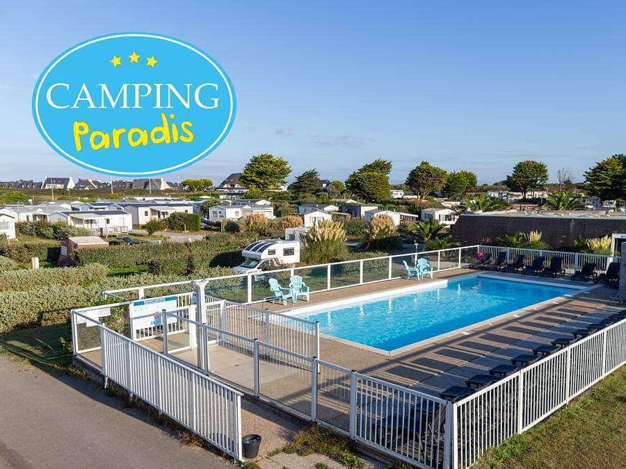 Camping Paradis - La Baie de Ploemeur - Mobilheim 2 personen - Mobil Home Komfort + 1 Zimmer 2 Perso... 1