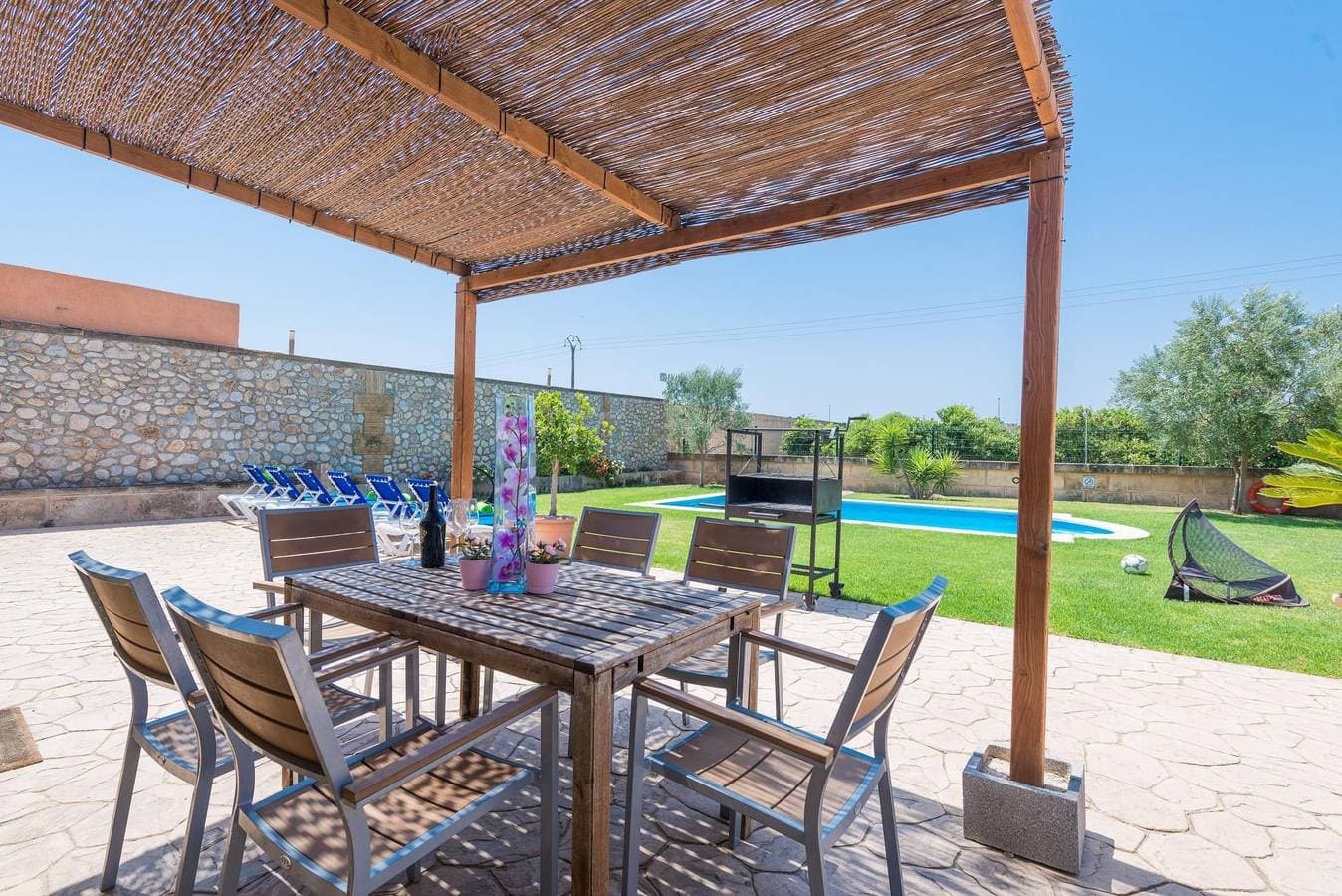 Foto 7 von 29: Sestados - Ferienhaus mit privaten Pool in sa Pobla. WiFi gratis