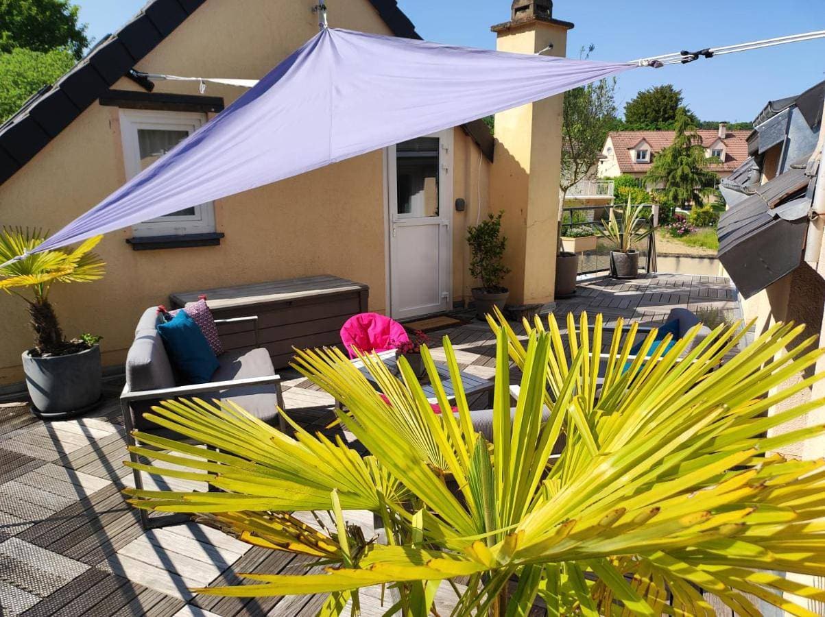 "Le Rooftop de la fontaine" dans cadre verdoyant 1