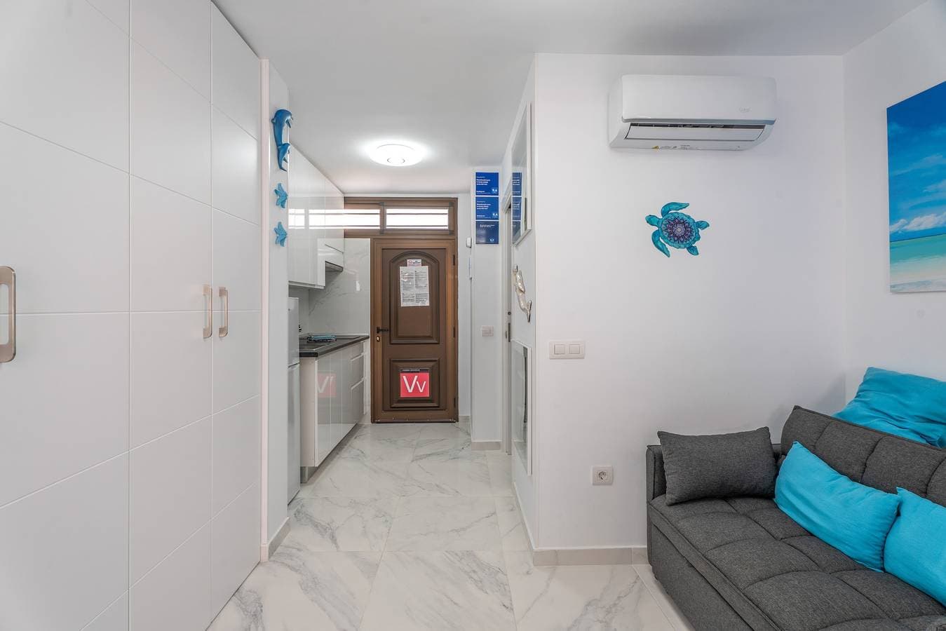 Foto 13 von 28: Ferienstudio 'Luna' mit Meerblick, WLAN und Klimaanlage