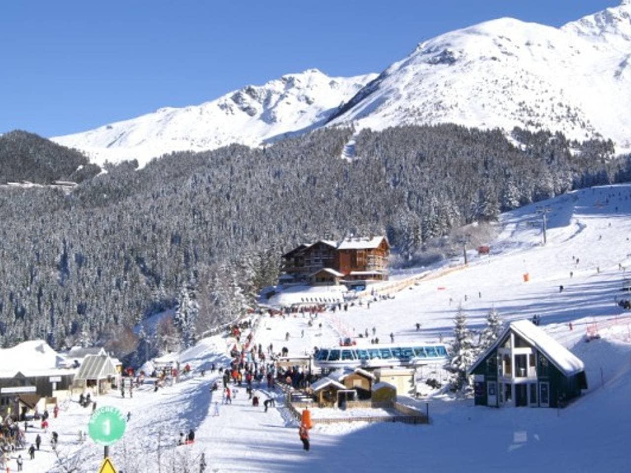 Foto 9 von 10: Studio für 3 Personen direkt an der Piste mit Balkon