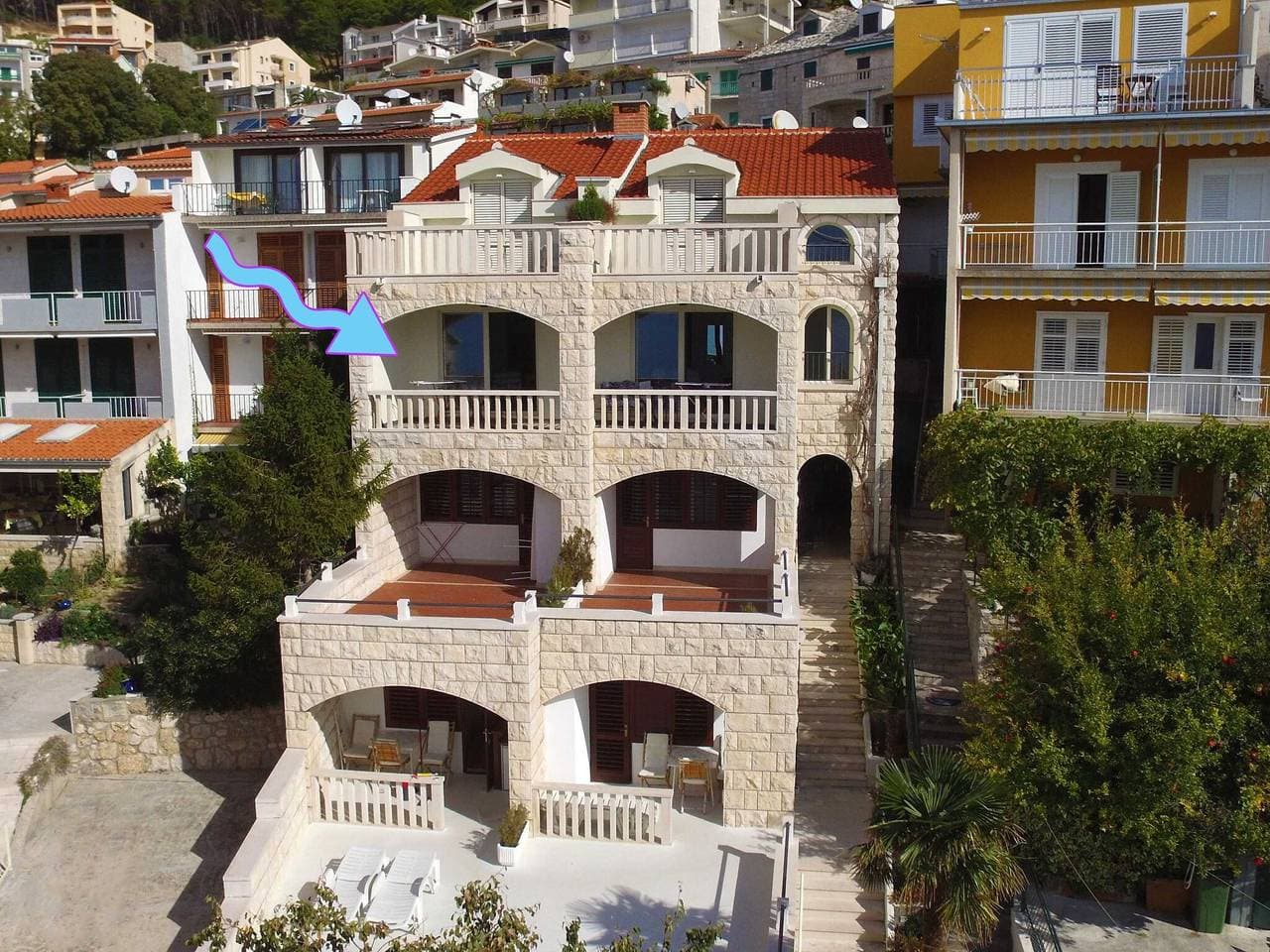 Foto 6 von 8: Apartments & Room Vesna - Studio Apartment with Sea View