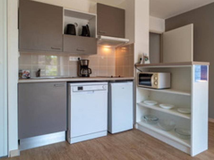 Foto 8 von 15: Résidence les Rives de Pont-Aven - Studio 2 personen - Kabine