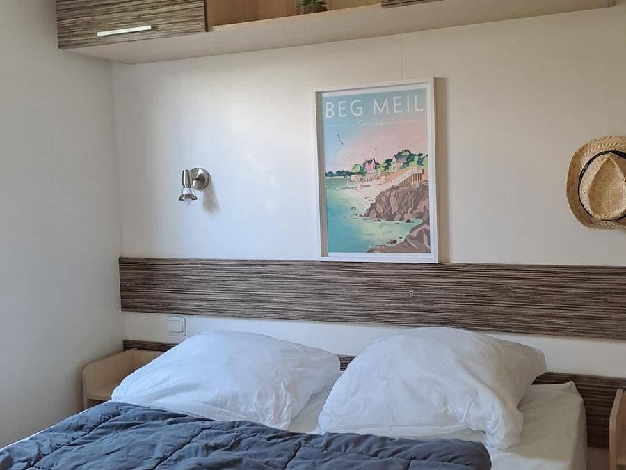 Foto 4 von 39: Camping Le Kervastard - Mobilheim 4 personen - Standard - 2 Schlafzimmer